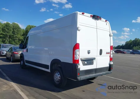 2020 Ram Promaster 2500 High Roof 159 Wb z USA, uszkodzony, nr VIN 3C6TRVDG6LE102218